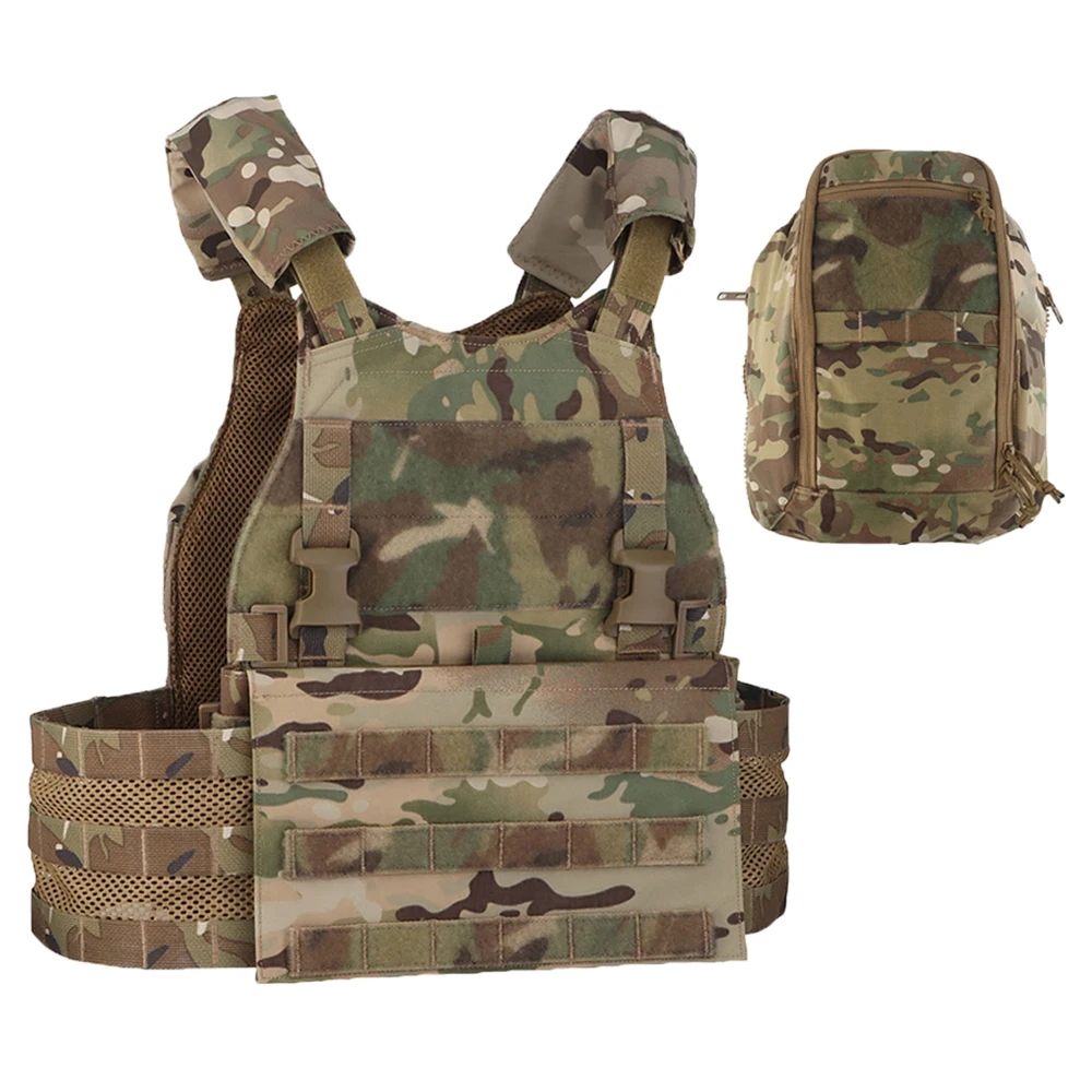 Tactical Vest Velocity Systems Scarab Plate Carriers With Zip-on Hydration Bag Back Panel MOLLE Airsoft Militar Hunting Gear
Tactical Vest Velocity Systems Scarab Plate Carriers With Zip-on Hydration Bag Back Panel MOLLE Airsoft Militar Hunting Gear