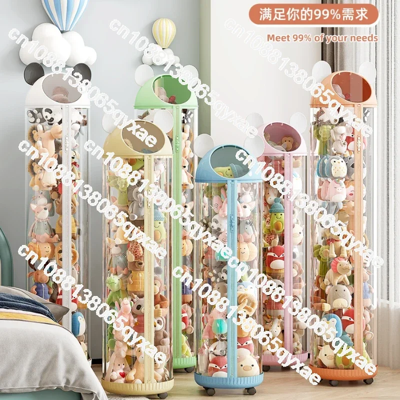 New Doll Plush Doll Storage Container Zipper Transparent Display Cabinet
New Doll Plush Doll Storage Container Zipper Transparent Display Cabinet