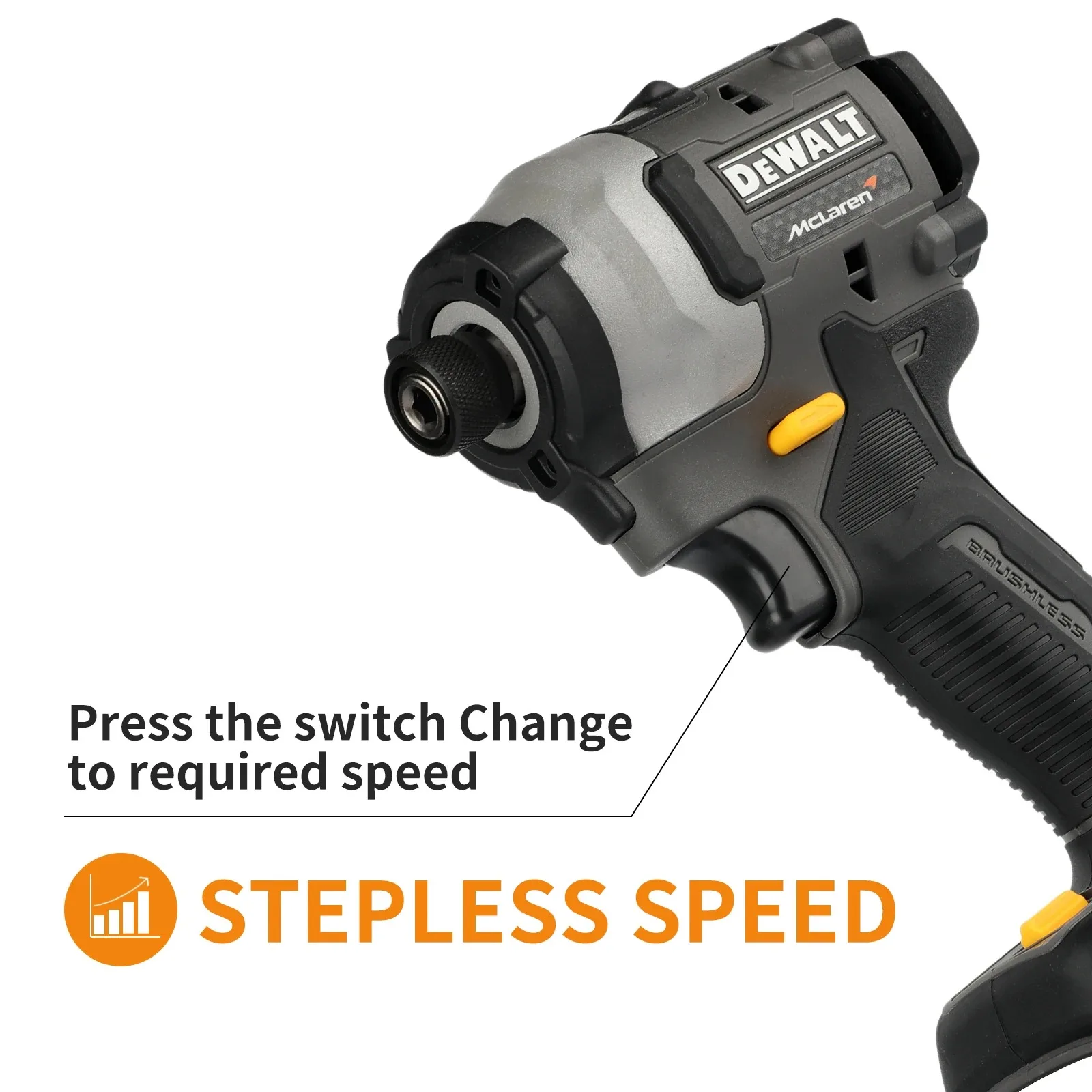 DEWALT DCF85M 20V Brushless Electric Screwdriver | 205Nm Torque 0-3250RPM 13mm Chuck Stepless Speed Power Tool
DEWALT DCF85M 20V Brushless Electric Screwdriver | 205Nm Torque 0-3250RPM 13mm Chuck Stepless Speed Power Tool
