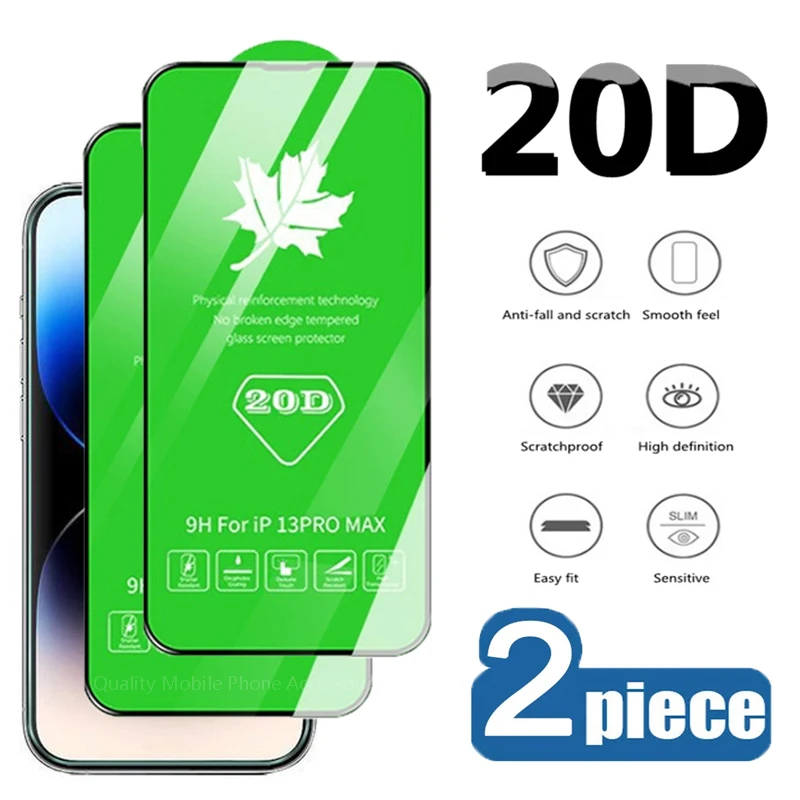 2PCS 20D Tempered Glass For iPhone 15 14 Plus 11 12 13 14 Pro Max Clear Glass Screen Protector On iPhone 12 13 Mini X XR XS Film
2PCS 20D Tempered Glass For iPhone 15 14 Plus 11 12 13 14 Pro Max Clear Glass Screen Protector On iPhone 12 13 Mini X XR XS Film