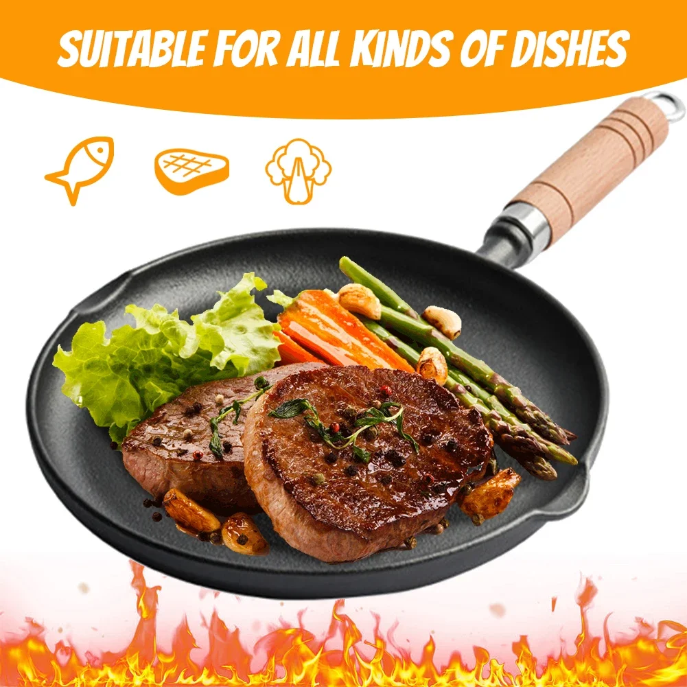 9/10 Inch Cast Iron Skillet With Handle Frying Pan Fry Pan Chefs Pan Omelette Pan Kitchen/Camping Cookware
9/10 Inch Cast Iron Skillet With Handle Frying Pan Fry Pan Chefs Pan Omelette Pan Kitchen/Camping Cookware