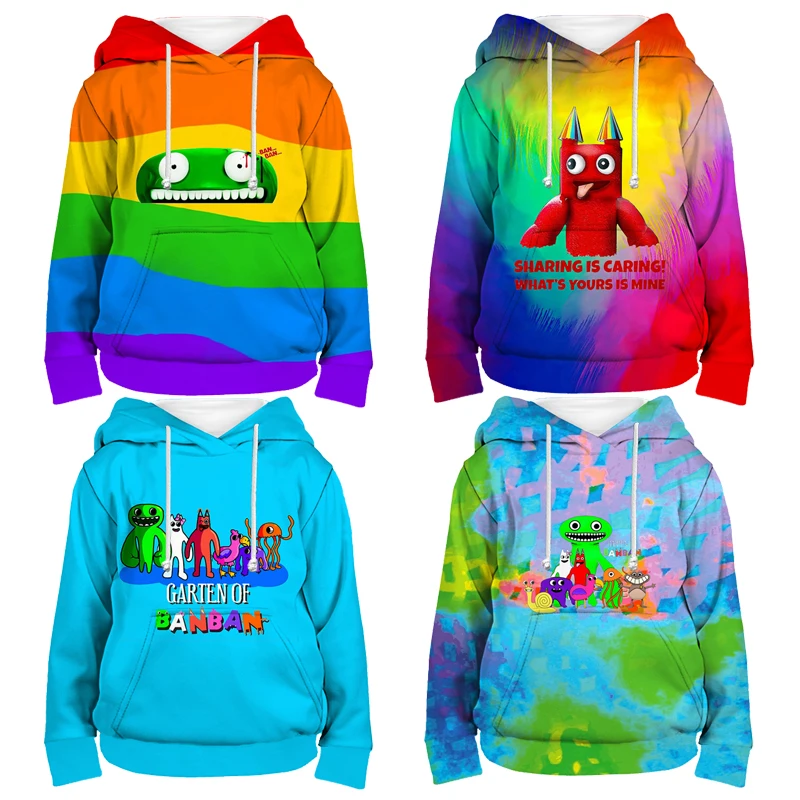 Cartoon Garten of Banban Sweatshirts Children 3D Printed Casual Boy Girl Kids Hoodies Pullover Anime Coats
Cartoon Garten of Banban Sweatshirts Children 3D Printed Casual Boy Girl Kids Hoodies Pullover Anime Coats