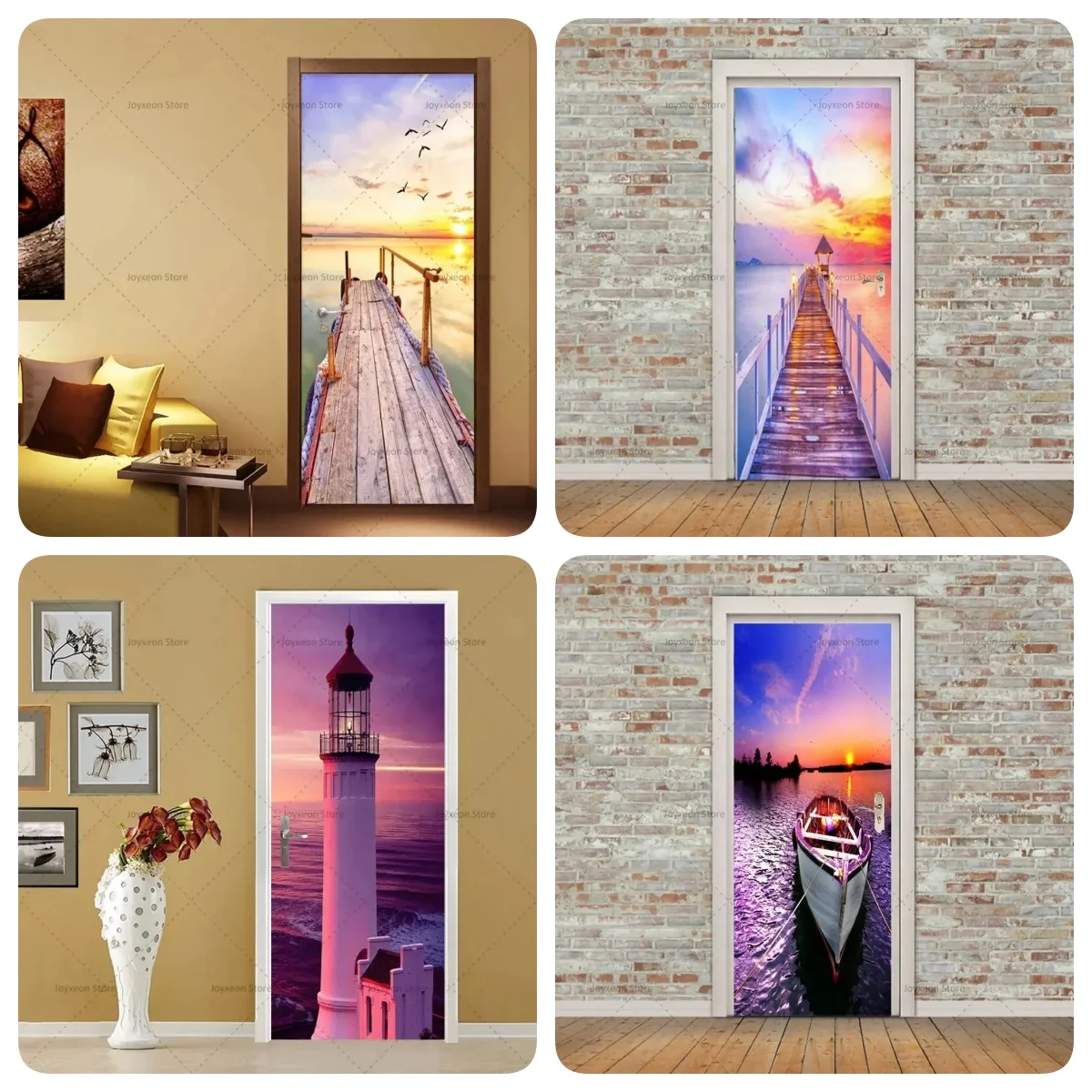 Sunset Pier with Seagulls Door Stickers Self Adhesive Waterproof Anti Scratch Decals for Home Cabinets Wardrobe Aesthetics Decor
Sunset Pier with Seagulls Door Stickers Self Adhesive Waterproof Anti Scratch Decals for Home Cabinets Wardrobe Aesthetics Decor