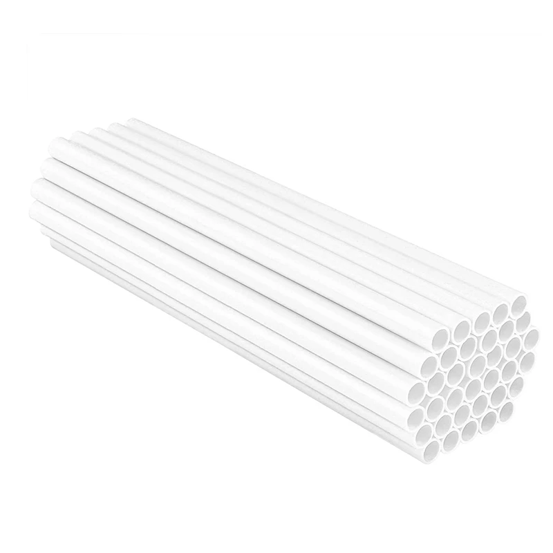 200 Pieces Plastic White Cake Dowel Rods For Tiered Cake Construction And Stacking (0.4 Inch Diameter 9.5 Inch Length)
200 Pieces Plastic White Cake Dowel Rods For Tiered Cake Construction And Stacking (0.4 Inch Diameter 9.5 Inch Length)