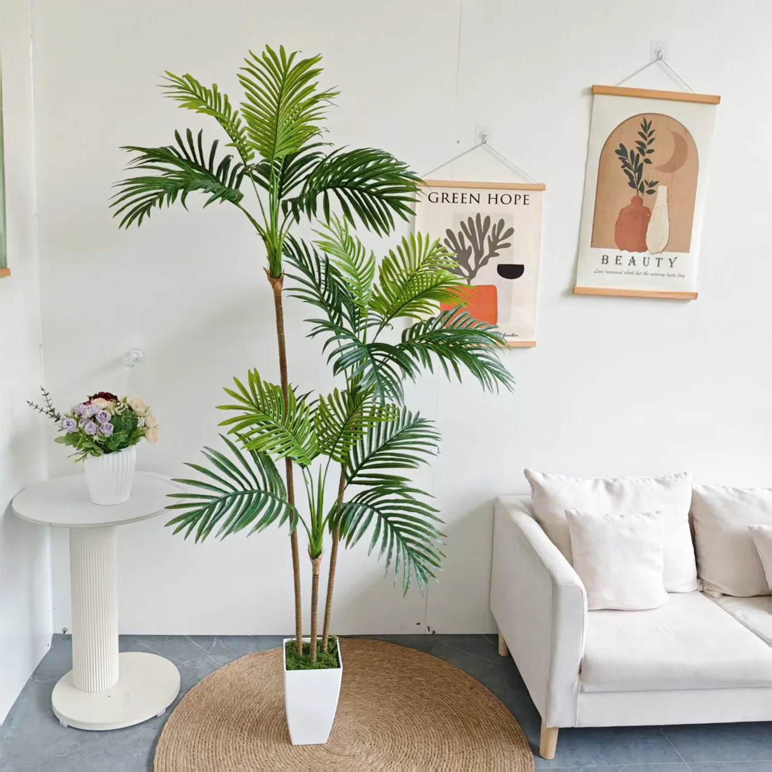 Искусственная пальма арека 140 см / 180 см, большая декоративная растительность для дома и улицы в горшке, скандинавский стиль, для декора дома и отелей
Искусственная пальма арека 140 см / 180 см, большая декоративная растительность для дома и улицы в горшке, скандинавский стиль, для декора дома и отелей