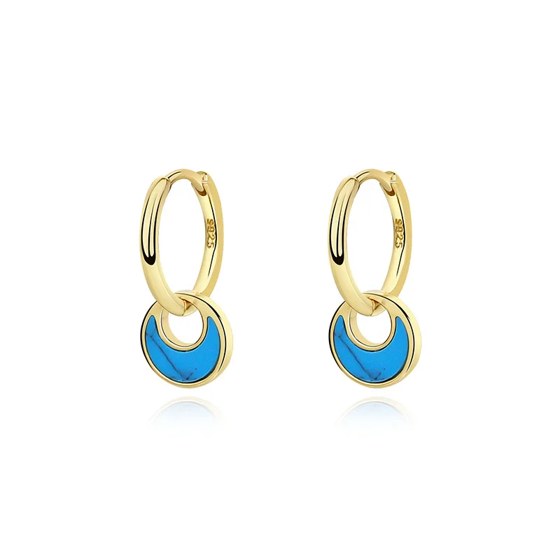 925 Sterling Silver Jewelry Abalone Shell Earrings/Turquoise Earrings Gold/Silver Two Color For Women Party Wedding Jewelry Gift
925 Sterling Silver Jewelry Abalone Shell Earrings/Turquoise Earrings Gold/Silver Two Color For Women Party Wedding Jewelry Gift