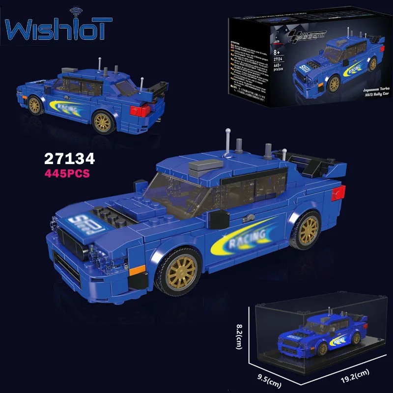 MOC Famous Car Series 27134 445PCS Model Building Blocks with Display Box Boys Assembly Racing Vehicle Small Bricks Toys Gift
MOC Famous Car Series 27134 445PCS Model Building Blocks with Display Box Boys Assembly Racing Vehicle Small Bricks Toys Gift