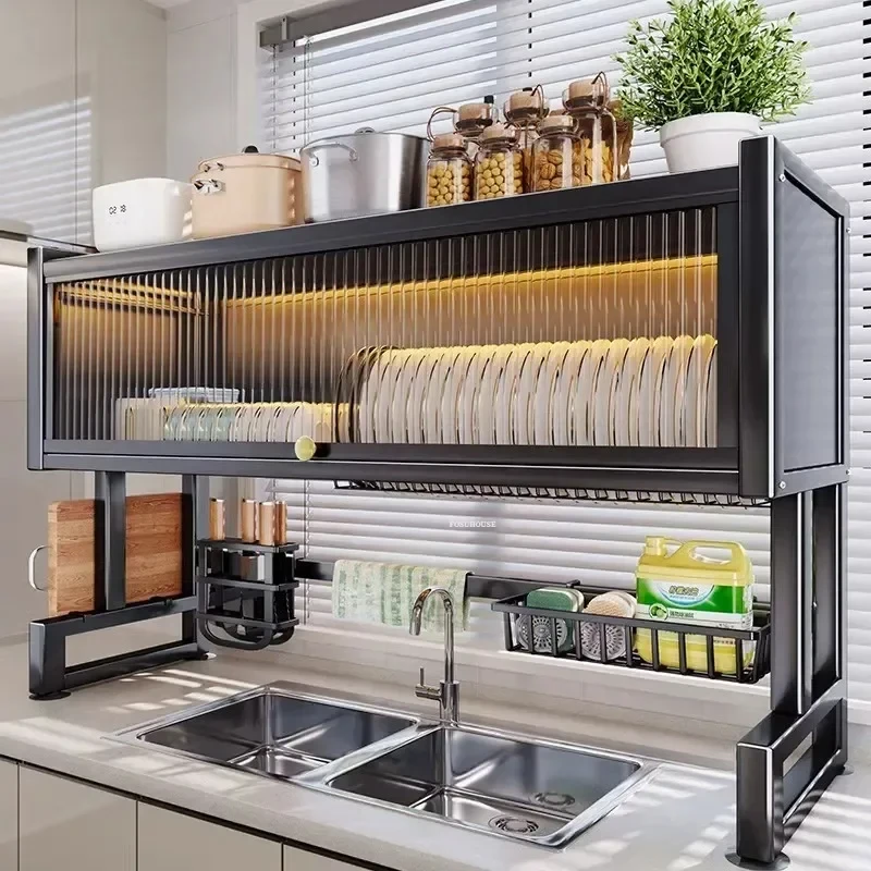 Multifunctional Sink Dish Drying Racks Household Dustproof Cupboard Accessories Modern Kitchen Storage Holders
Multifunctional Sink Dish Drying Racks Household Dustproof Cupboard Accessories Modern Kitchen Storage Holders