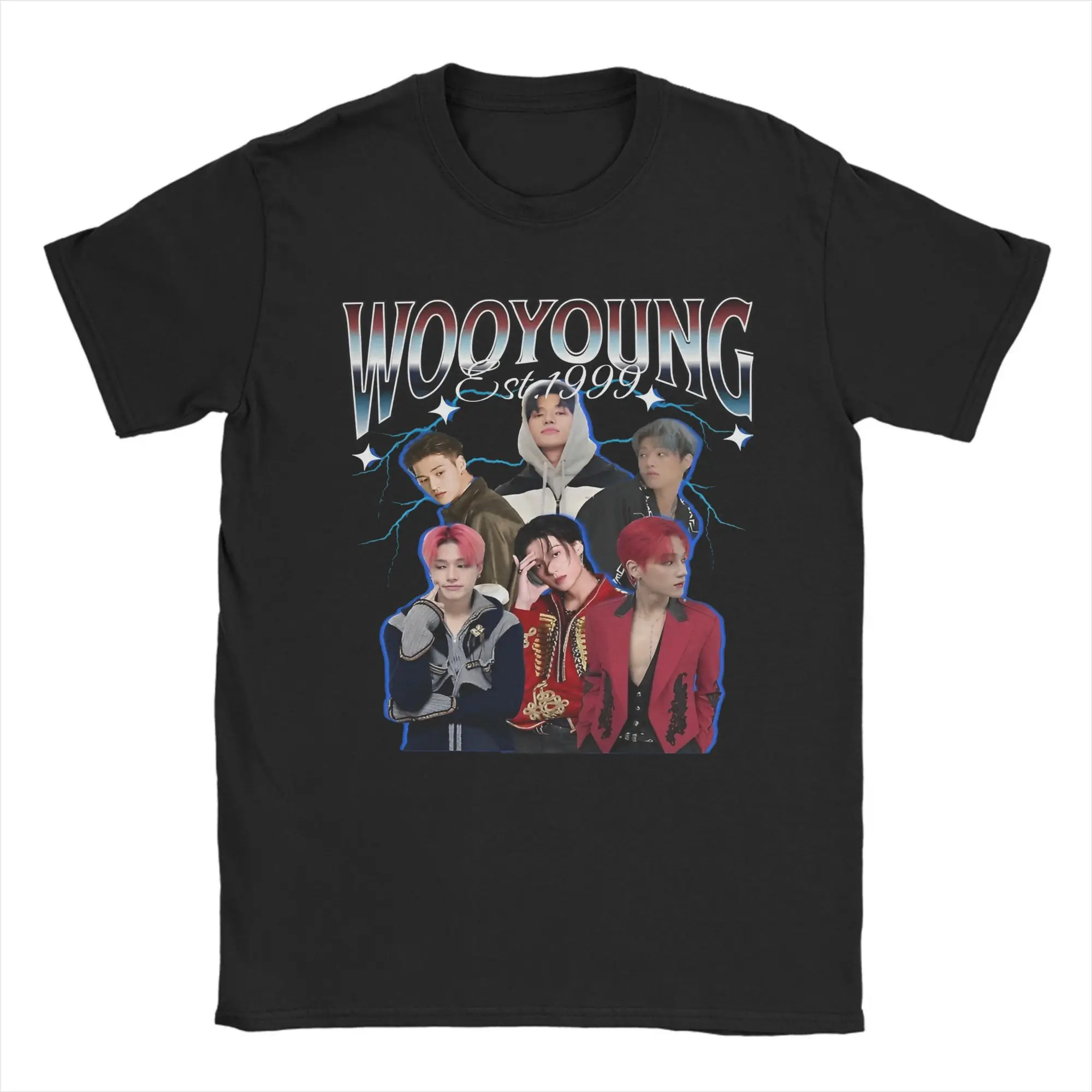 Novelty Kpop Band Ateez Wooyoung T-Shirts Men Crew Neck Cotton T Shirts Short Sleeve Tee Shirt Big Size Clothing
Novelty Kpop Band Ateez Wooyoung T-Shirts Men Crew Neck Cotton T Shirts Short Sleeve Tee Shirt Big Size Clothing