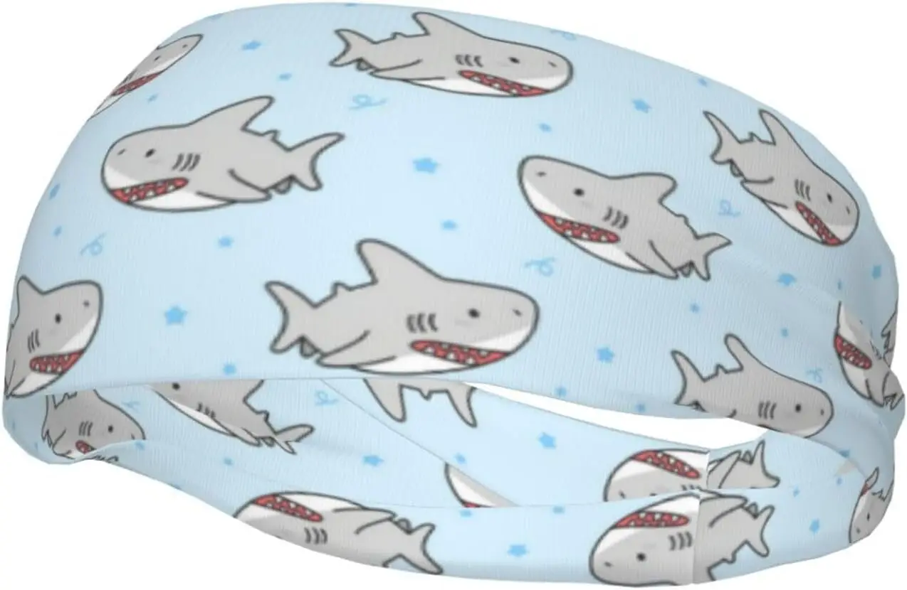 Shark Animal Headbands Non Slip Sweatband Fashion Summer Hair Bands for Tennis,Basketball,Running,Gym,Working Out
Shark Animal Headbands Non Slip Sweatband Fashion Summer Hair Bands for Tennis,Basketball,Running,Gym,Working Out