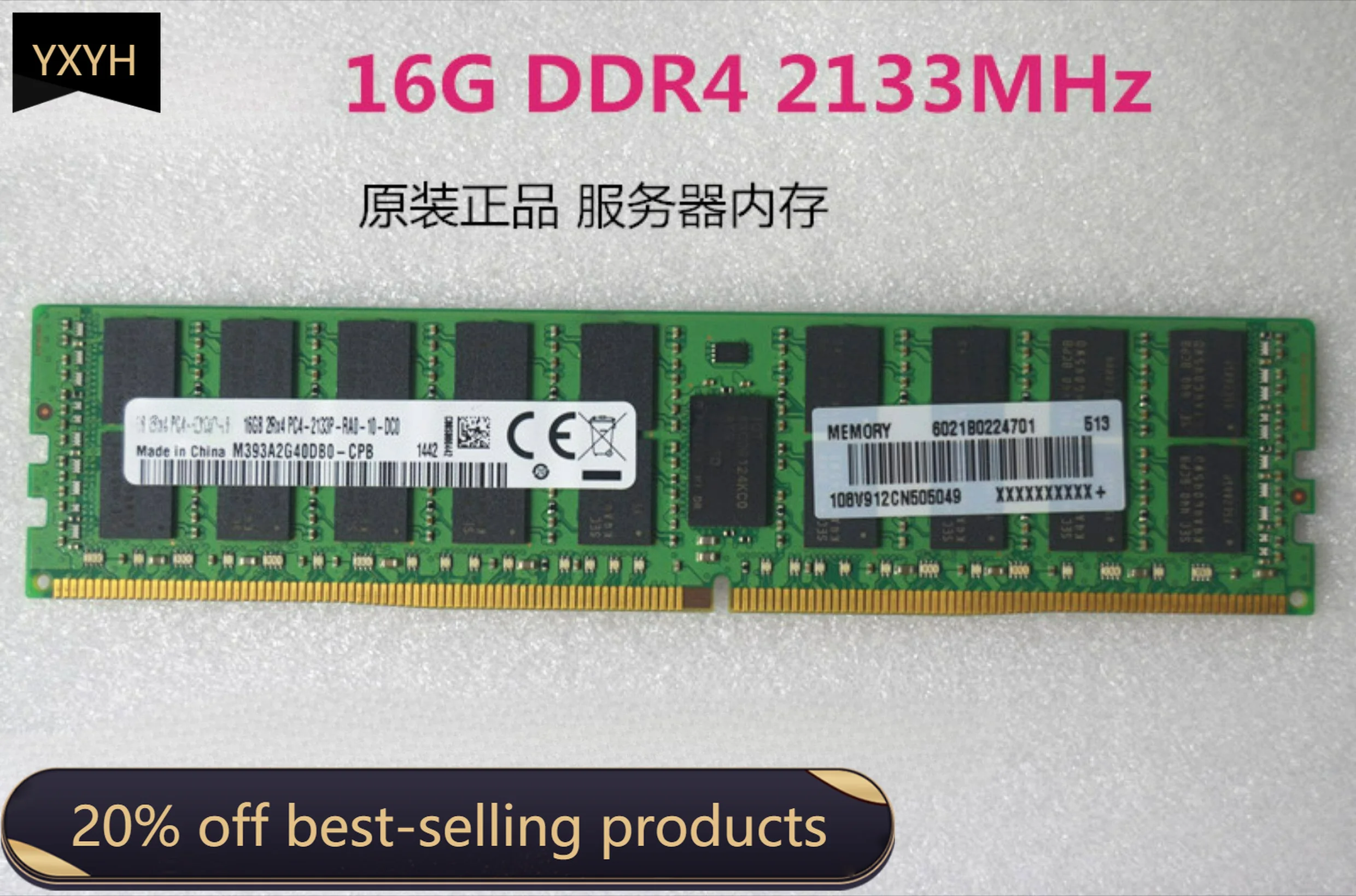 16GB 32GB DDR4 2133P 2400T 2666V ECC Reg Server RAM Memory for X99 Motherboard
16GB 32GB DDR4 2133P 2400T 2666V ECC Reg Server RAM Memory for X99 Motherboard