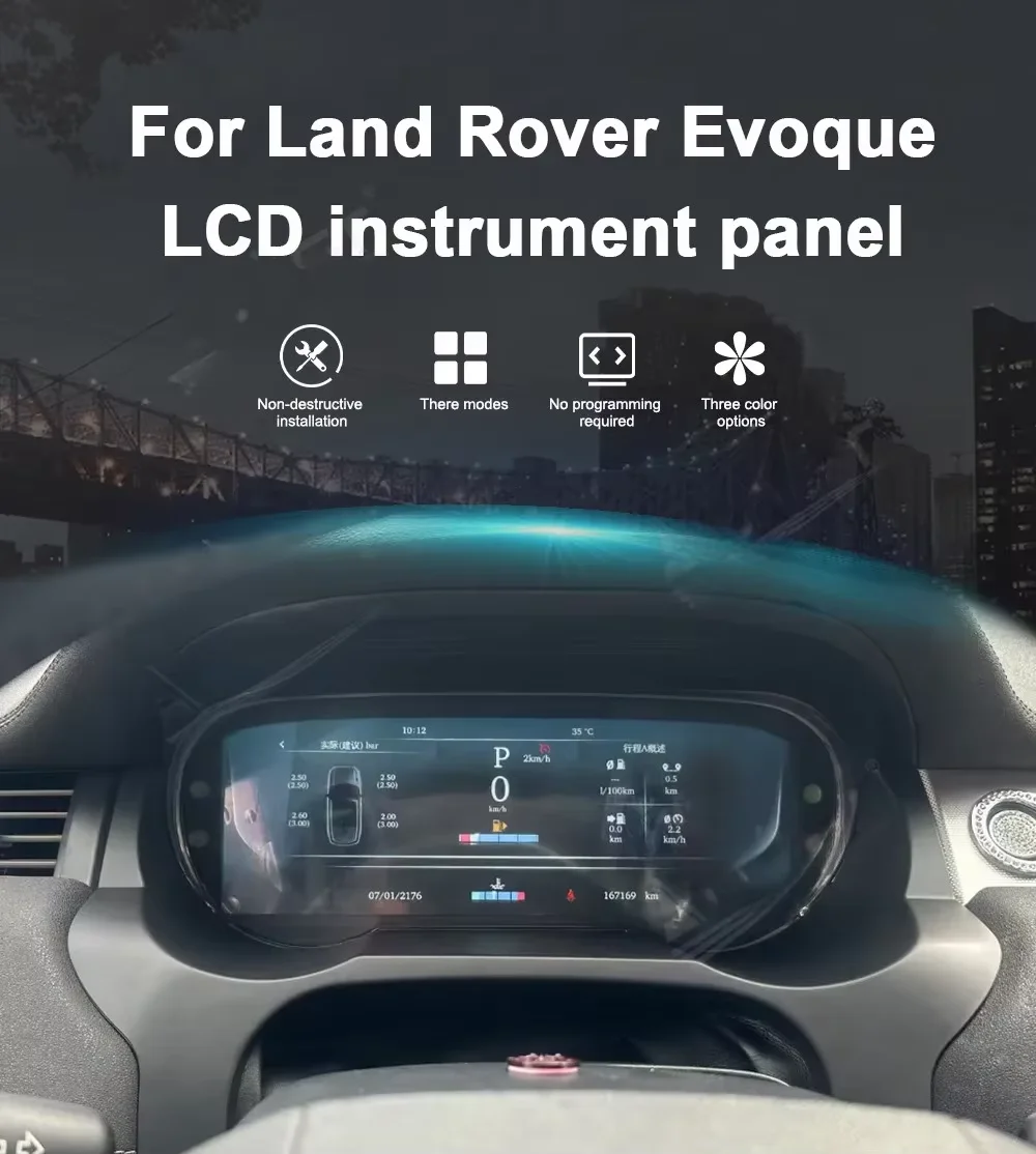 fit for 12-19 Range Rover Evoque L538 Car LCD Dashboard Digital Cluster Player Instrument Virtual Cockpit Speedometer Odometer
fit for 12-19 Range Rover Evoque L538 Car LCD Dashboard Digital Cluster Player Instrument Virtual Cockpit Speedometer Odometer