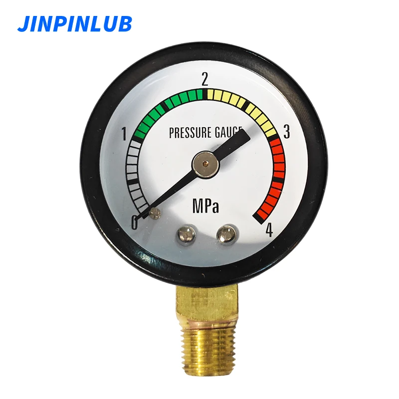 JINPINLUB mini 0–15 бар, 0–40 бар, циферблат, черный стальной корпус, манометр для системы гидравлической смазки
JINPINLUB mini 0–15 бар, 0–40 бар, циферблат, черный стальной корпус, манометр для системы гидравлической смазки
