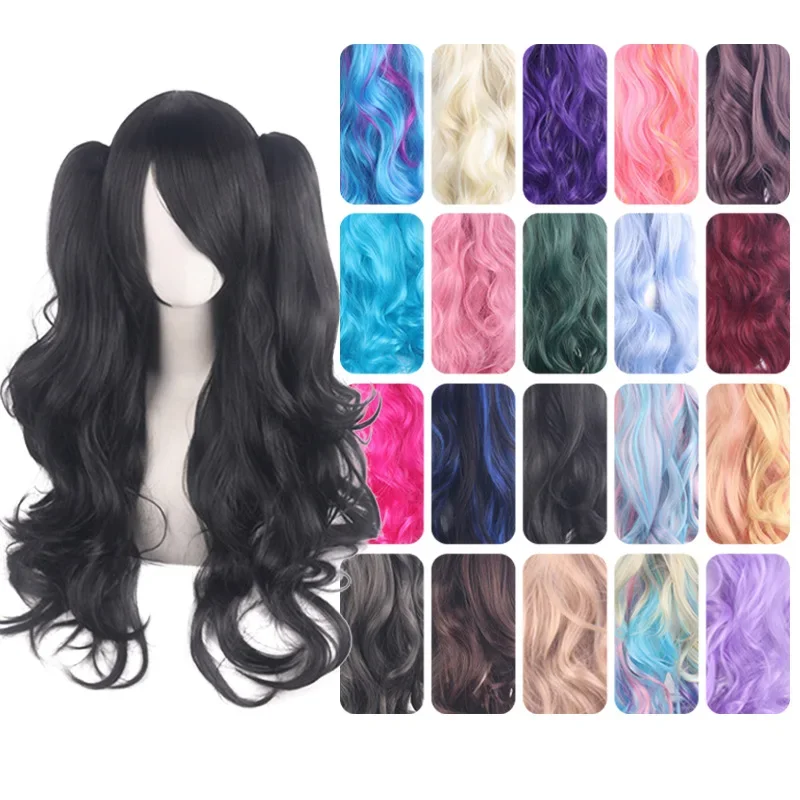 Wig Lolita Double Tiger Clip Split Japanese and Korean Mixed Color COS Long Curly Hair Headgear
Wig Lolita Double Tiger Clip Split Japanese and Korean Mixed Color COS Long Curly Hair Headgear