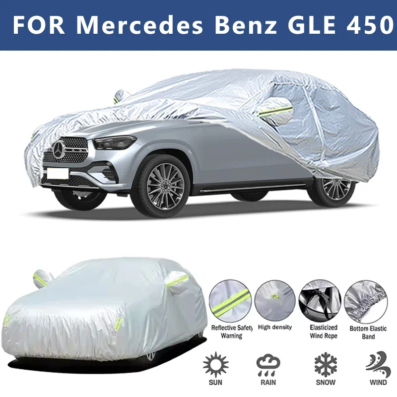 For Mercedes Benz GLE 450 4MATIC Car Cover Outdoor Protection Covers Snow Sunshade Waterproof Dustproof Car Accessories
For Mercedes Benz GLE 450 4MATIC Car Cover Outdoor Protection Covers Snow Sunshade Waterproof Dustproof Car Accessories