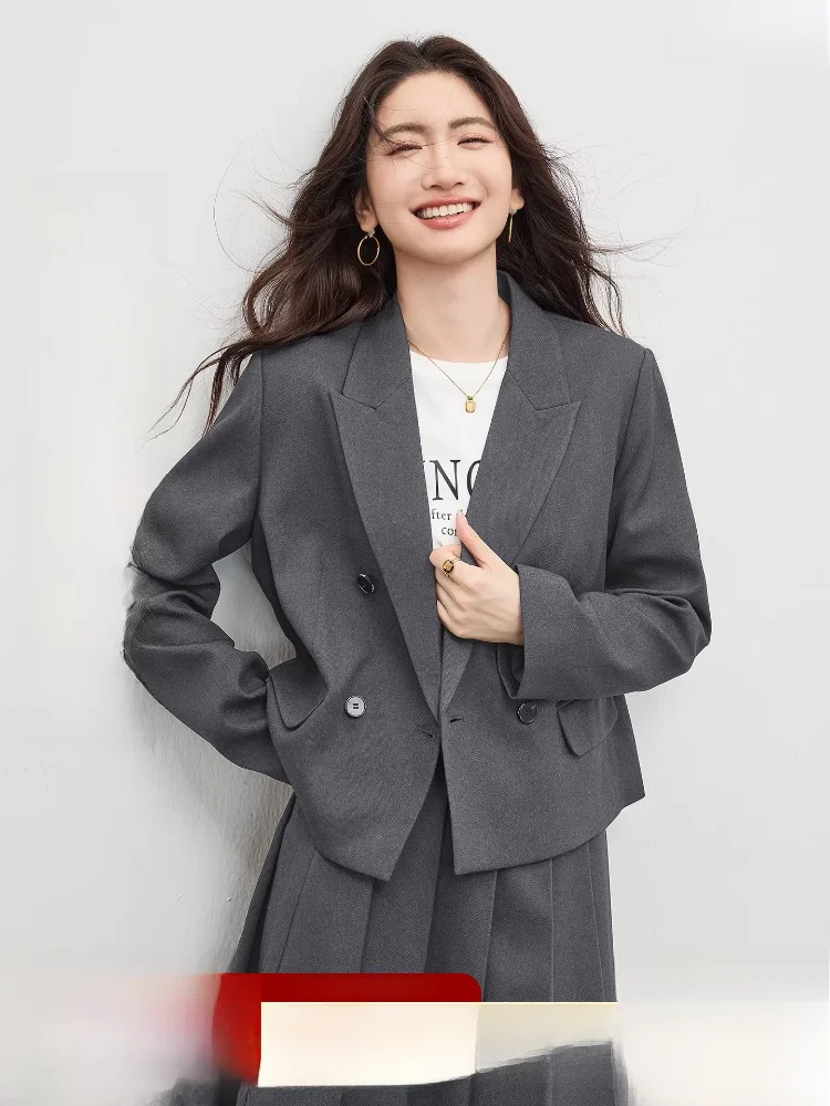 ort Suit Jaet Women's Commute Sle Double Breasted oulder Pad Busin Long Sve irt Spring 2026 New Arrival
ort Suit Jaet Women's Commute Sle Double Breasted oulder Pad Busin Long Sve irt Spring 2026 New Arrival