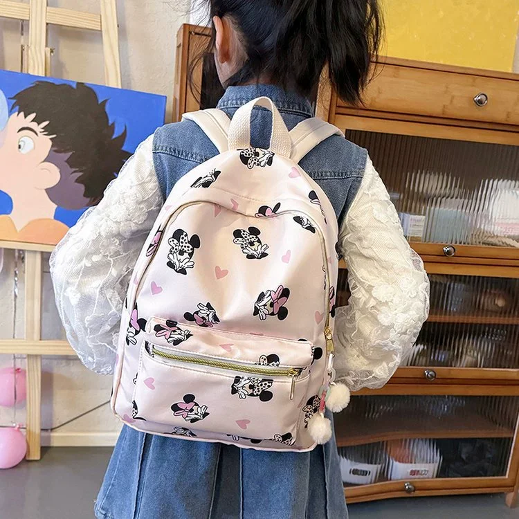 Disney Cute Mickey and Minnie Children's Backpack Girls Cartoon Print Large Capacity Book Storage Kindergarten Baby School Bag
Disney Cute Mickey and Minnie Children's Backpack Girls Cartoon Print Large Capacity Book Storage Kindergarten Baby School Bag
