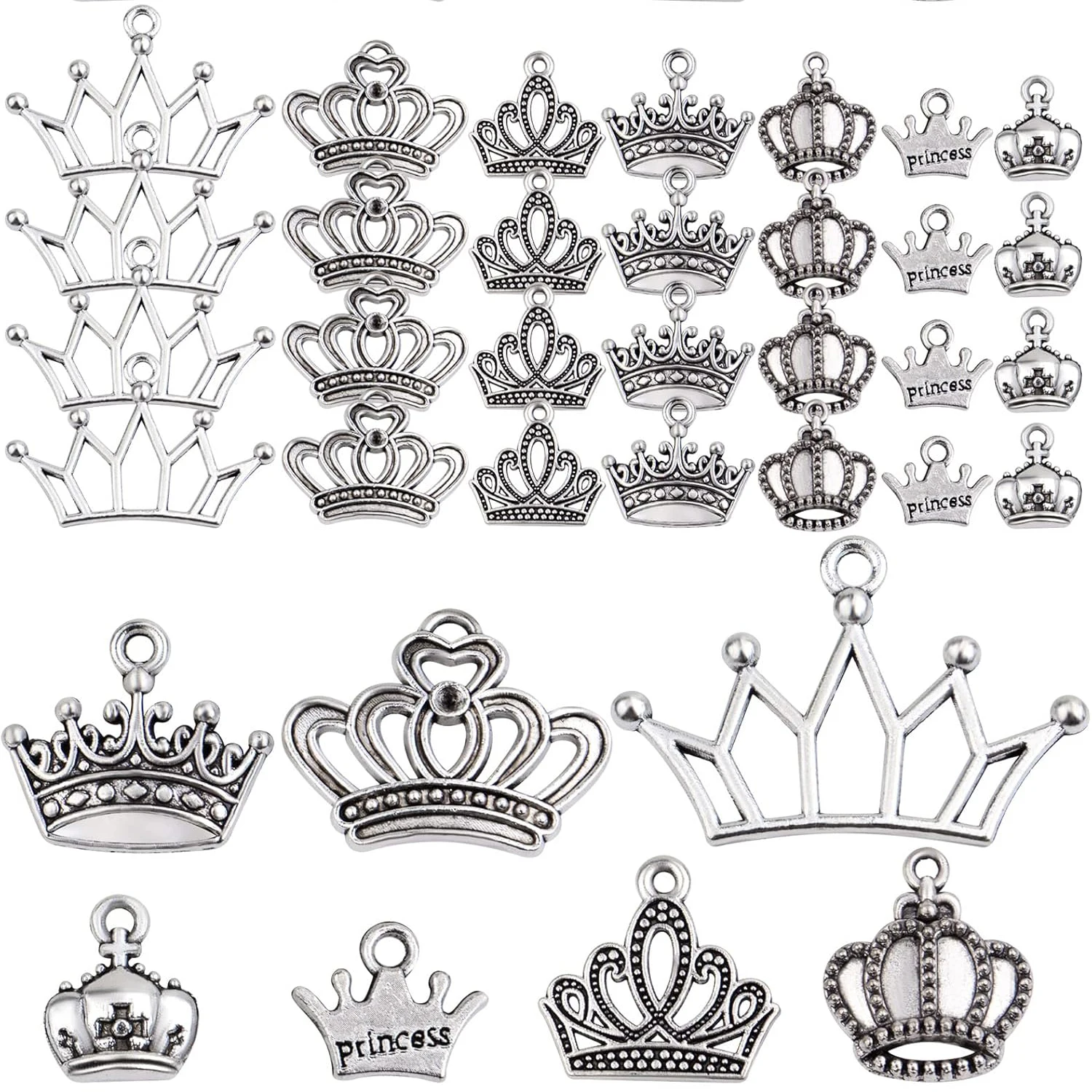 70 шт. подвесок-корон из тибетского сплава: королевские, королевские, принцессы, винтажные, для изготовления браслетов и украшений своими руками
70 шт. подвесок-корон из тибетского сплава: королевские, королевские, принцессы, винтажные, для изготовления браслетов и украшений своими руками