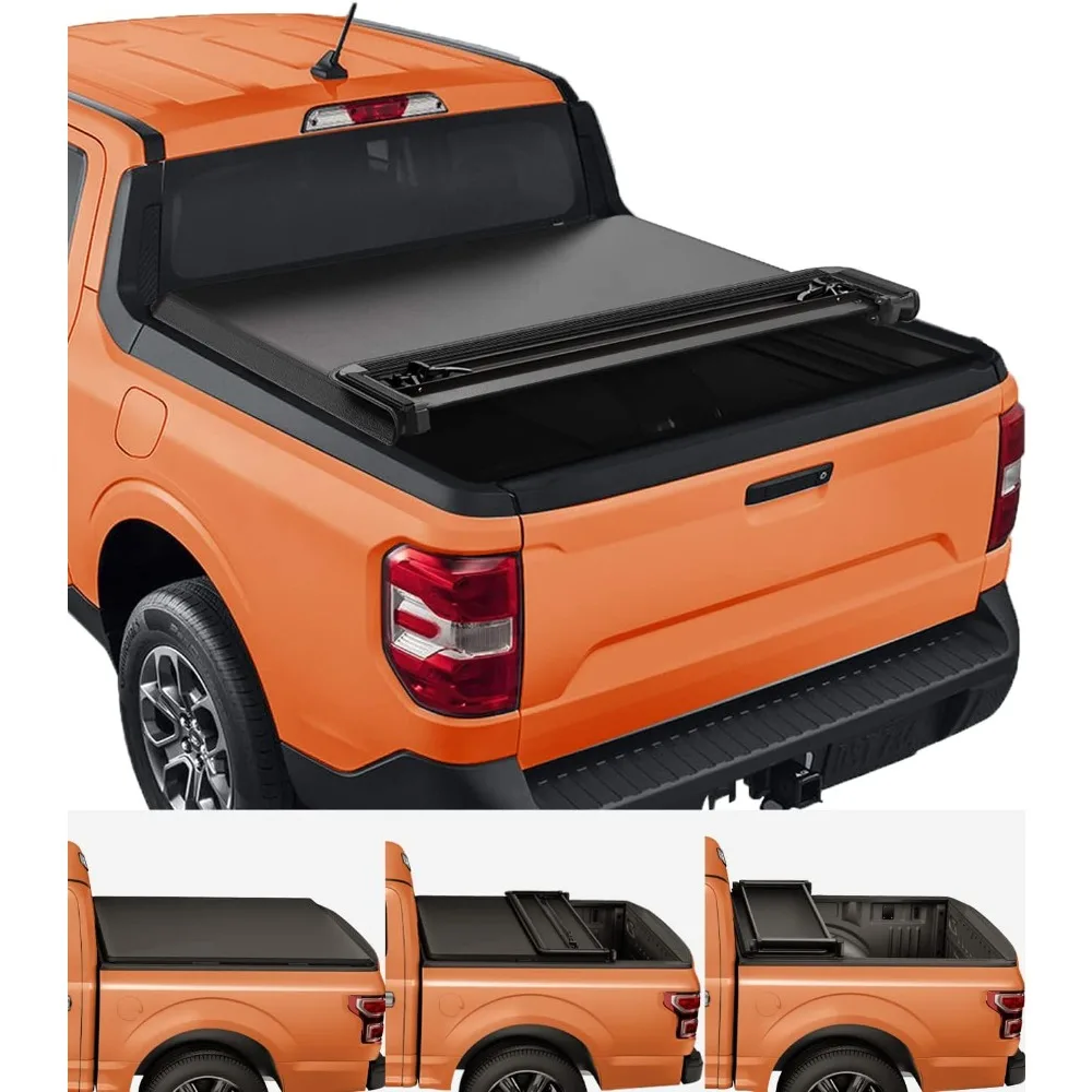 Soft Tri-Fold Tonneau Cover for 2022-2025 Maverick 4.5ft Truck Bed | TPX3
Soft Tri-Fold Tonneau Cover for 2022-2025 Maverick 4.5ft Truck Bed | TPX3