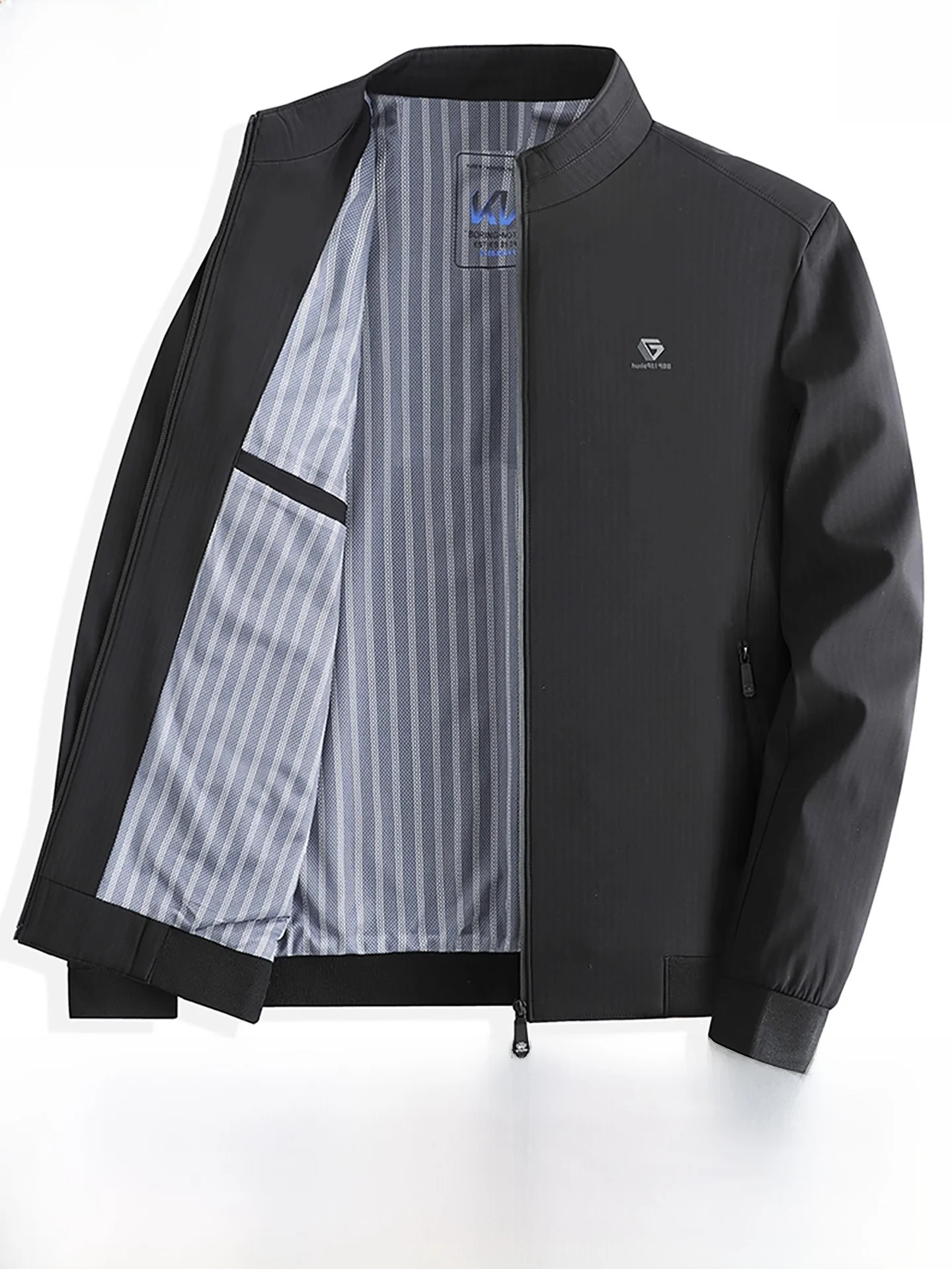 Мужская повседневная куртка Pierre Cardin весна-осень, приталенная, из полиэстера, немнущаяся, с длинными рукавами, на молнии, в полоску
Мужская повседневная куртка Pierre Cardin весна-осень, приталенная, из полиэстера, немнущаяся, с длинными рукавами, на молнии, в полоску