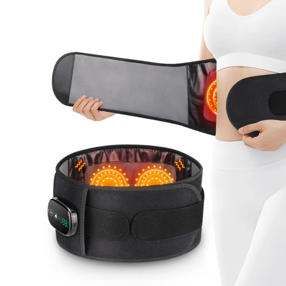 Rechargeable Electric Lumbar Brace Lower Back Massage Belt Red Light Heating Vibration Waist Support Massager
Rechargeable Electric Lumbar Brace Lower Back Massage Belt Red Light Heating Vibration Waist Support Massager