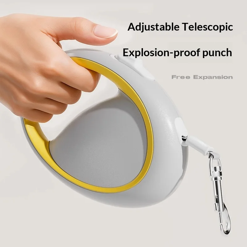 Retractable Dog Leash for Small Medium Dogs 3M/5M Heavy Duty Nylon Pet Walking Leash One-Hand Brake Comfortable Ergonomic Handle
Retractable Dog Leash for Small Medium Dogs 3M/5M Heavy Duty Nylon Pet Walking Leash One-Hand Brake Comfortable Ergonomic Handle