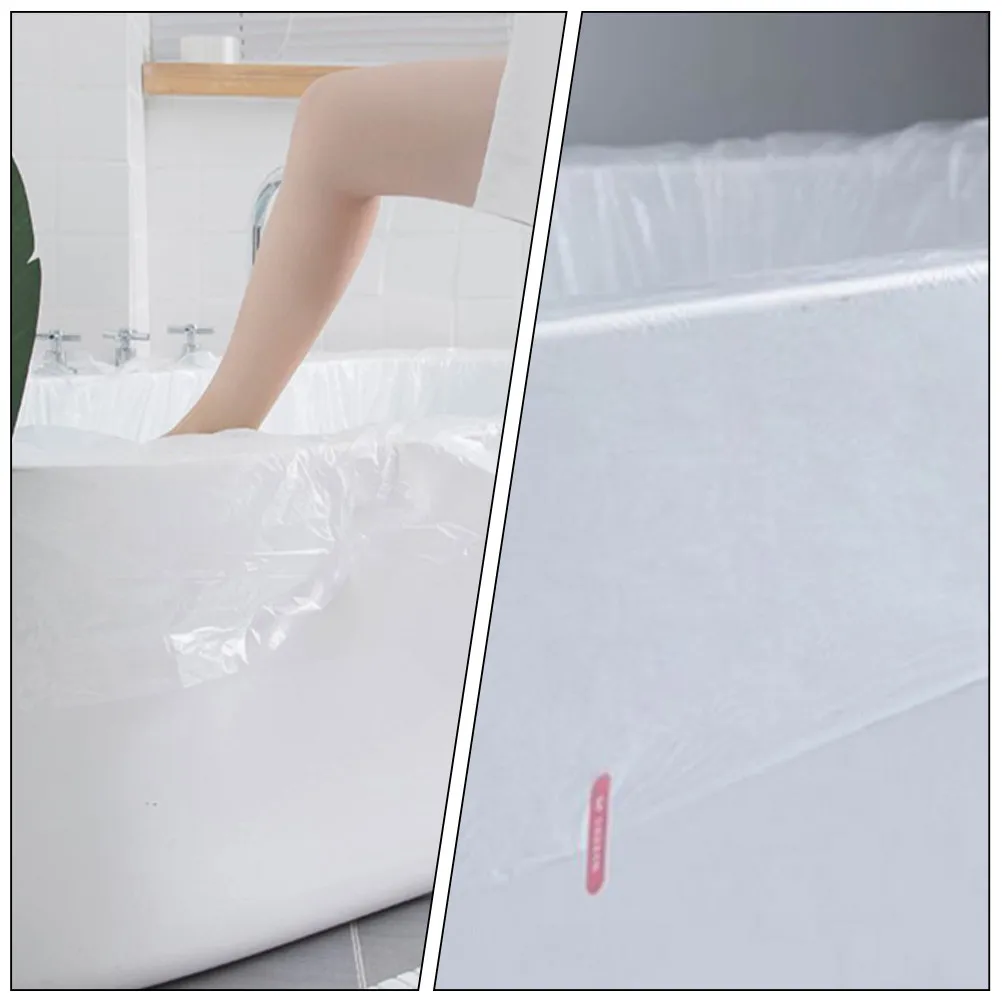 10Pcs Disposable Bathtub Liners Premium Pe Material Waterproof Bath Cover Liner for Hotel Home Salon Travel Tub Protection
10Pcs Disposable Bathtub Liners Premium Pe Material Waterproof Bath Cover Liner for Hotel Home Salon Travel Tub Protection