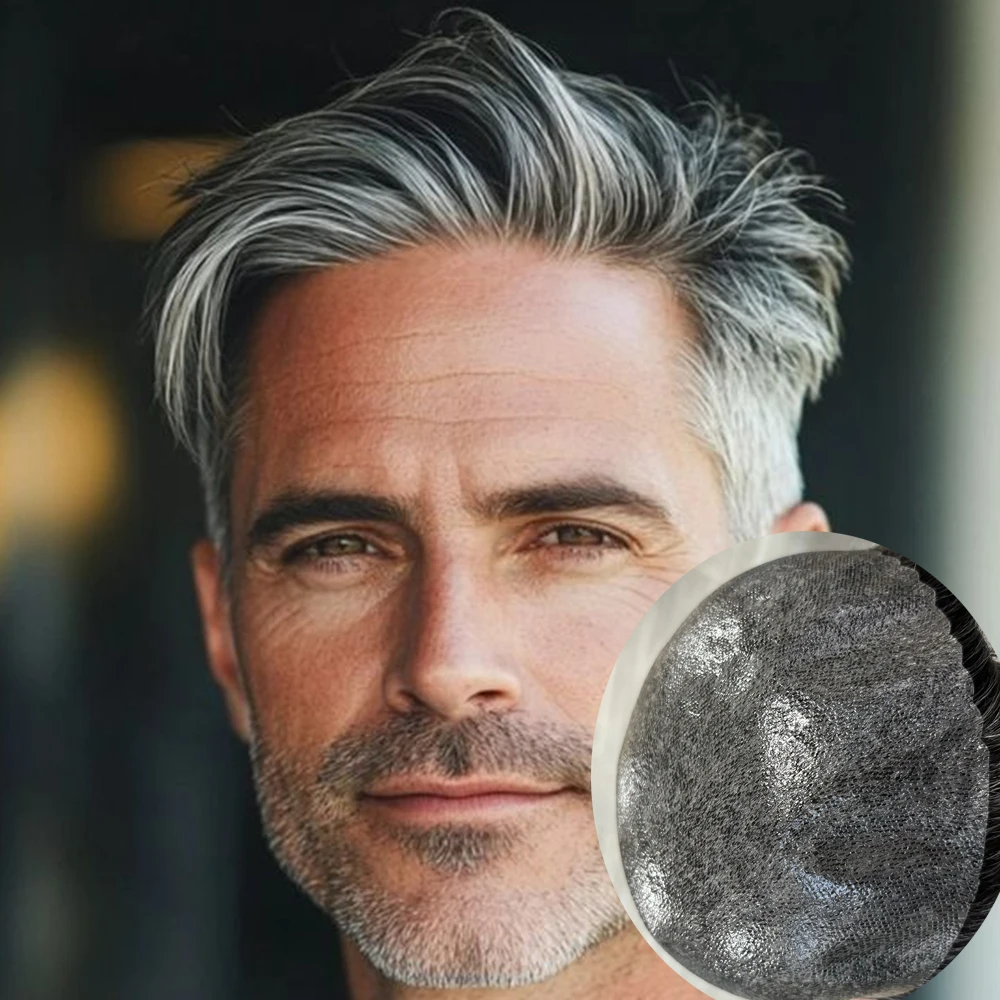 Super Natural Hairline 1B80 1B65 1b40Gray Blonde Man 100%Human Durable Microskin Thin HD Pu Men Toupee Cheap Undetectable Prosth
Super Natural Hairline 1B80 1B65 1b40Gray Blonde Man 100%Human Durable Microskin Thin HD Pu Men Toupee Cheap Undetectable Prosth