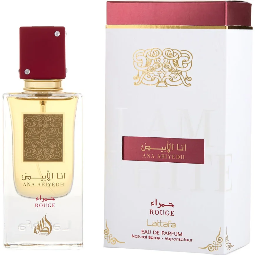 Lattafa Ana Abiyedh Rouge унисекс Eau De Parfum Spray 50 мл унисекс Spicy Woody Fragrance Оригинальный стойкий аромат
Lattafa Ana Abiyedh Rouge унисекс Eau De Parfum Spray 50 мл унисекс Spicy Woody Fragrance Оригинальный стойкий аромат
