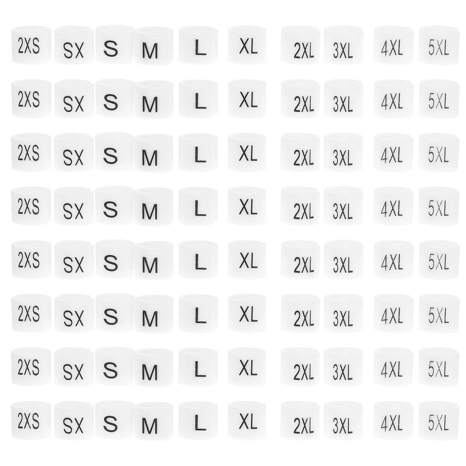 200pcs Size Buckle Garment Tag Plastic Hanger Labels Clothes Markers 2XS 5XL Each Wardrobe Organizer Home Supply Storage
200pcs Size Buckle Garment Tag Plastic Hanger Labels Clothes Markers 2XS 5XL Each Wardrobe Organizer Home Supply Storage