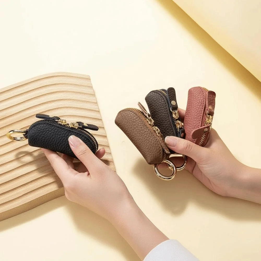 Polyester Thumb-sized Coin Purse Solid Color Mini Leather Hanging Bag Anti-lost Anti-splash Water Compact Change Bag Bag Decors
Polyester Thumb-sized Coin Purse Solid Color Mini Leather Hanging Bag Anti-lost Anti-splash Water Compact Change Bag Bag Decors