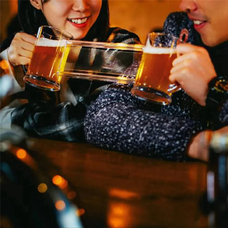 ABXF-Siamese Double Tool Dating Mug Wine Beer Beer Glass Glass&Bottle Wine Glasses For Two Dating Glasses
ABXF-Siamese Double Tool Dating Mug Wine Beer Beer Glass Glass&Bottle Wine Glasses For Two Dating Glasses
