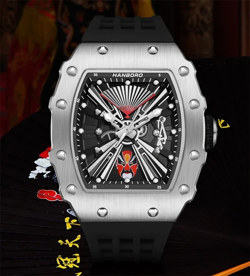 HANBORO 2023 New Men Automatic Watches Trendy Brand Luxury Mechanical Man Wristwatch Luminous Large dial Fashion watch for men
HANBORO 2023 New Men Automatic Watches Trendy Brand Luxury Mechanical Man Wristwatch Luminous Large dial Fashion watch for men