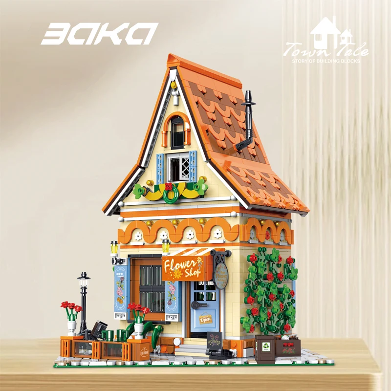 New 33206 2445pcs City Street View Florist Building Blocks Bricks Construction Assembling Model DIY Toys for Children Gift Set
New 33206 2445pcs City Street View Florist Building Blocks Bricks Construction Assembling Model DIY Toys for Children Gift Set