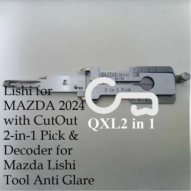 Инструмент для вскрытия замков Lishi 2-в-1 MAZ24 MAZ24ign MAZ24R-2020 MAZ26R для Mazda 2014, для Mazda 2024-SM, полный комплект для дверей Mazda
Инструмент для вскрытия замков Lishi 2-в-1 MAZ24 MAZ24ign MAZ24R-2020 MAZ26R для Mazda 2014, для Mazda 2024-SM, полный комплект для дверей Mazda