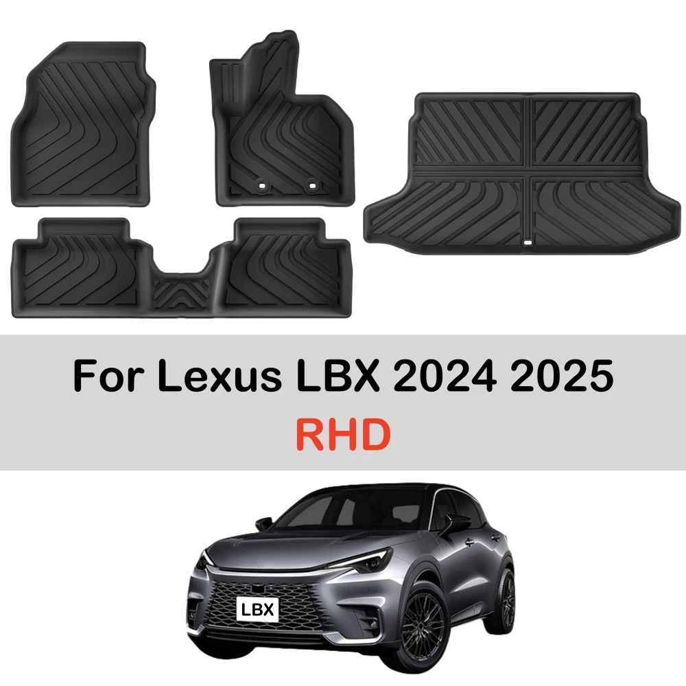 For RHD LEXUS LBX 2024 2025 TPE AllWeather Floor Mats Trunk mat Waterproof Floor Liner Right Hand Drive
For RHD LEXUS LBX 2024 2025 TPE AllWeather Floor Mats Trunk mat Waterproof Floor Liner Right Hand Drive