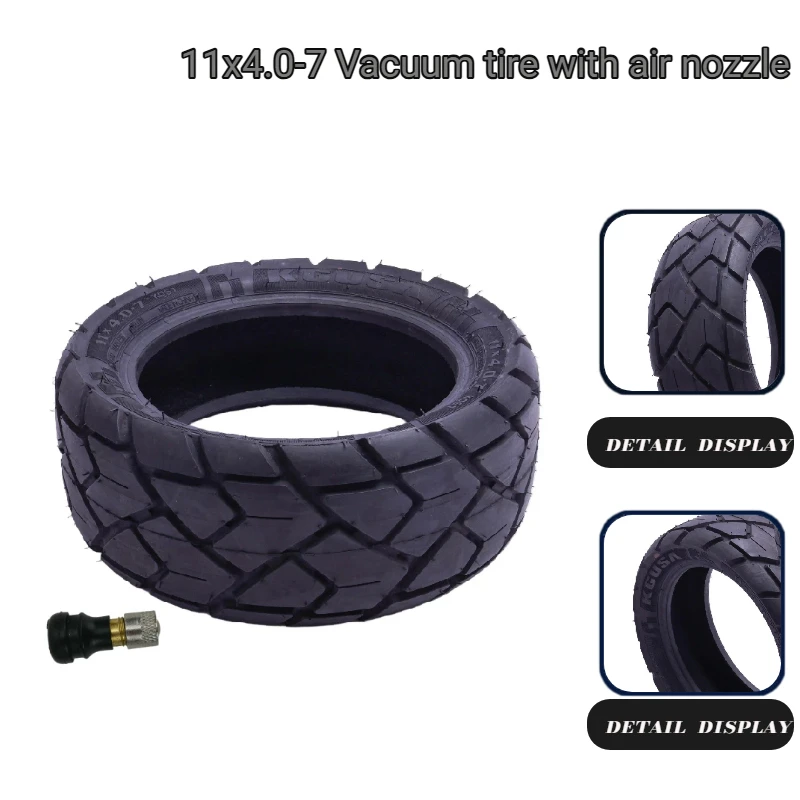 New 11x4.0-7 tires, suitable for Segway GT1 GT2 electric scooter tires
New 11x4.0-7 tires, suitable for Segway GT1 GT2 electric scooter tires