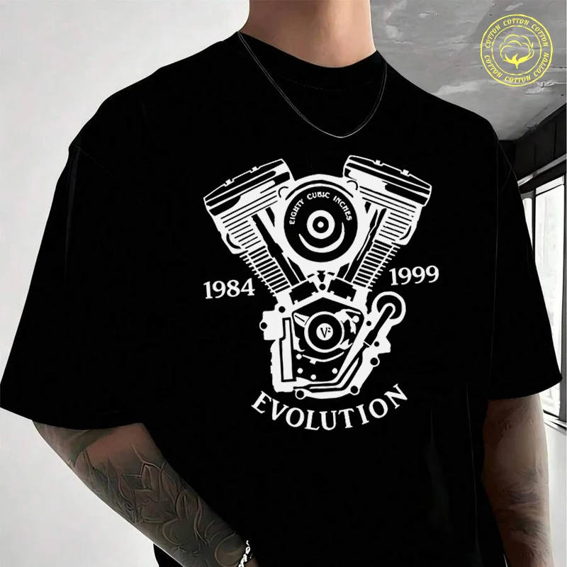 Evolution Motorcycle Evo Moto Cotton T-Shirt New Men's Casual O-neck Short Sleeve Tees
Evolution Motorcycle Evo Moto Cotton T-Shirt New Men's Casual O-neck Short Sleeve Tees