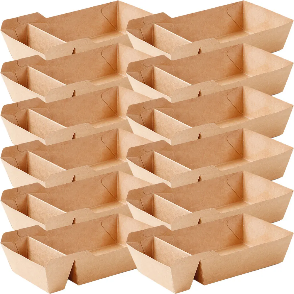 50 Pcs Snack Paper Food Containers French Fries Party Candy Disposable Baking Lightweight Storage Boxes Practical Packaging
50 Pcs Snack Paper Food Containers French Fries Party Candy Disposable Baking Lightweight Storage Boxes Practical Packaging
