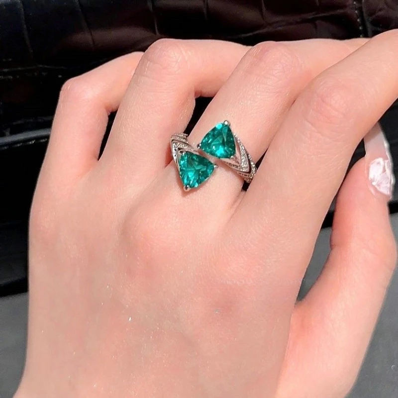 Vintage Luxurry Emerald Zirconia Adjustable Ring Jewelry Sets For Women Wedding Banquet Gift
Vintage Luxurry Emerald Zirconia Adjustable Ring Jewelry Sets For Women Wedding Banquet Gift