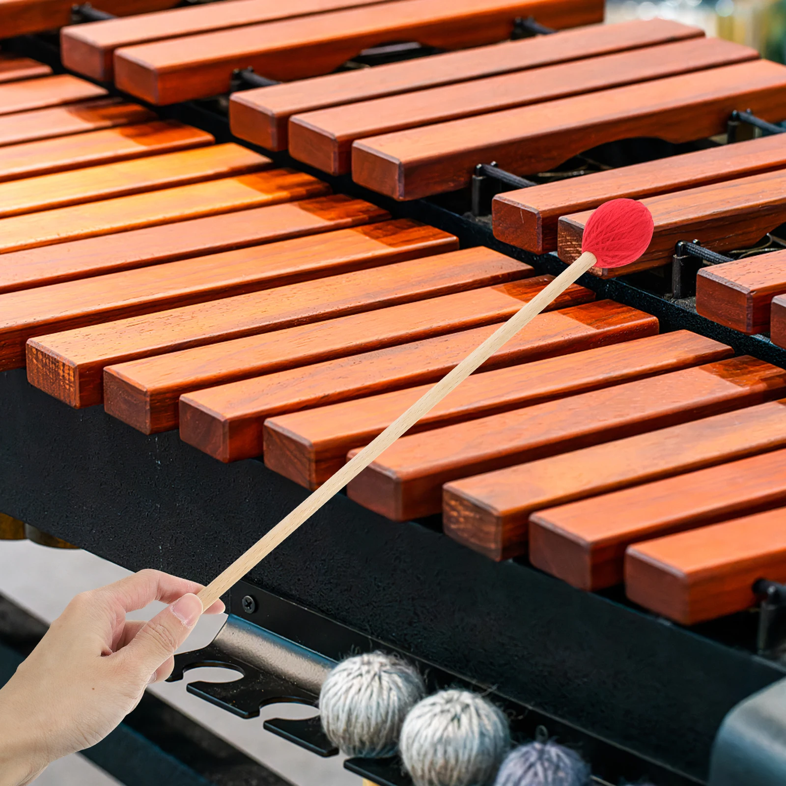 1Pair Marimba Mallets with Wood Handle Colorful Head Enhanced Sound Texture for Percussion Instruments Home Studio Performance
1Pair Marimba Mallets with Wood Handle Colorful Head Enhanced Sound Texture for Percussion Instruments Home Studio Performance