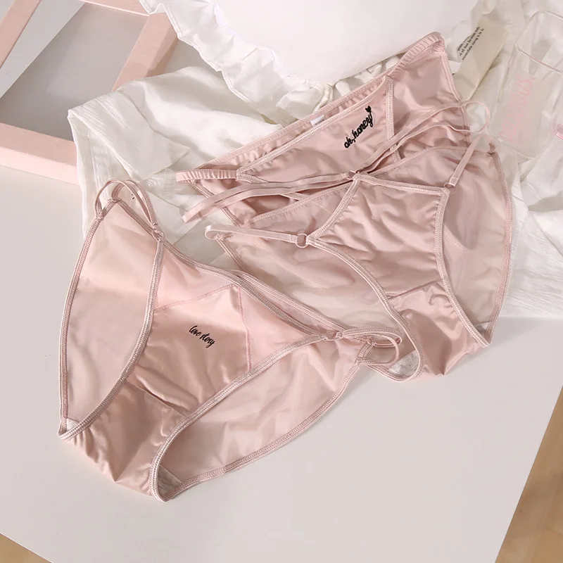 M-L Women's Underwear Sexy Lace Panties Girls' Thin Band Letter Briefs Low Waist Seamless Comfort Underpants Female Lingerie
M-L Women's Underwear Sexy Lace Panties Girls' Thin Band Letter Briefs Low Waist Seamless Comfort Underpants Female Lingerie