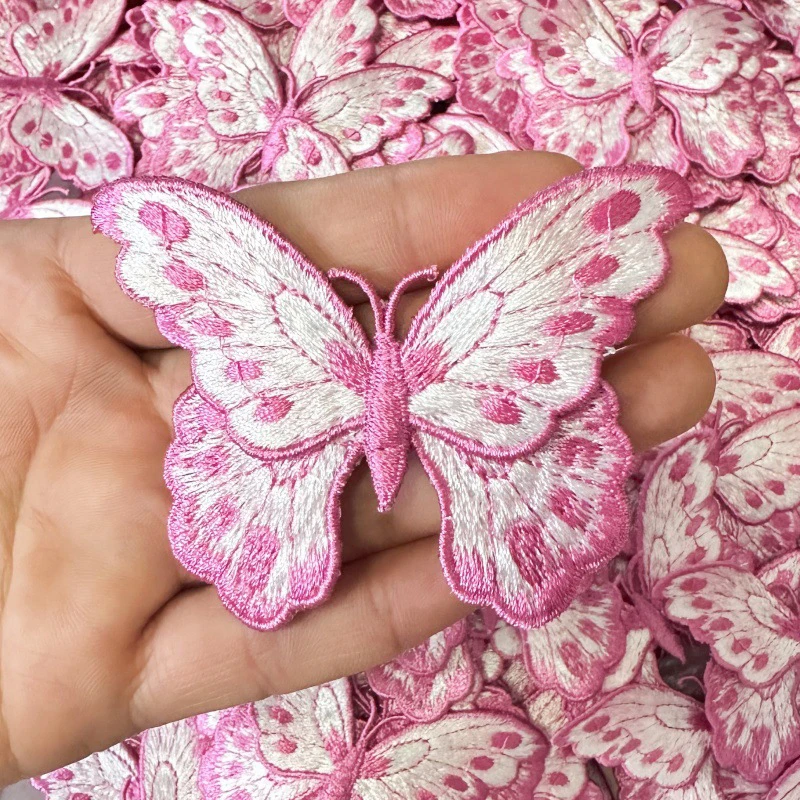 5Pcs Colorful Butterfly Fabric Applique Embroidery Patches 8x5.8cm Sew-On Stickers for DIY Sewing Hanfu Dress Clothing Patch
5Pcs Colorful Butterfly Fabric Applique Embroidery Patches 8x5.8cm Sew-On Stickers for DIY Sewing Hanfu Dress Clothing Patch