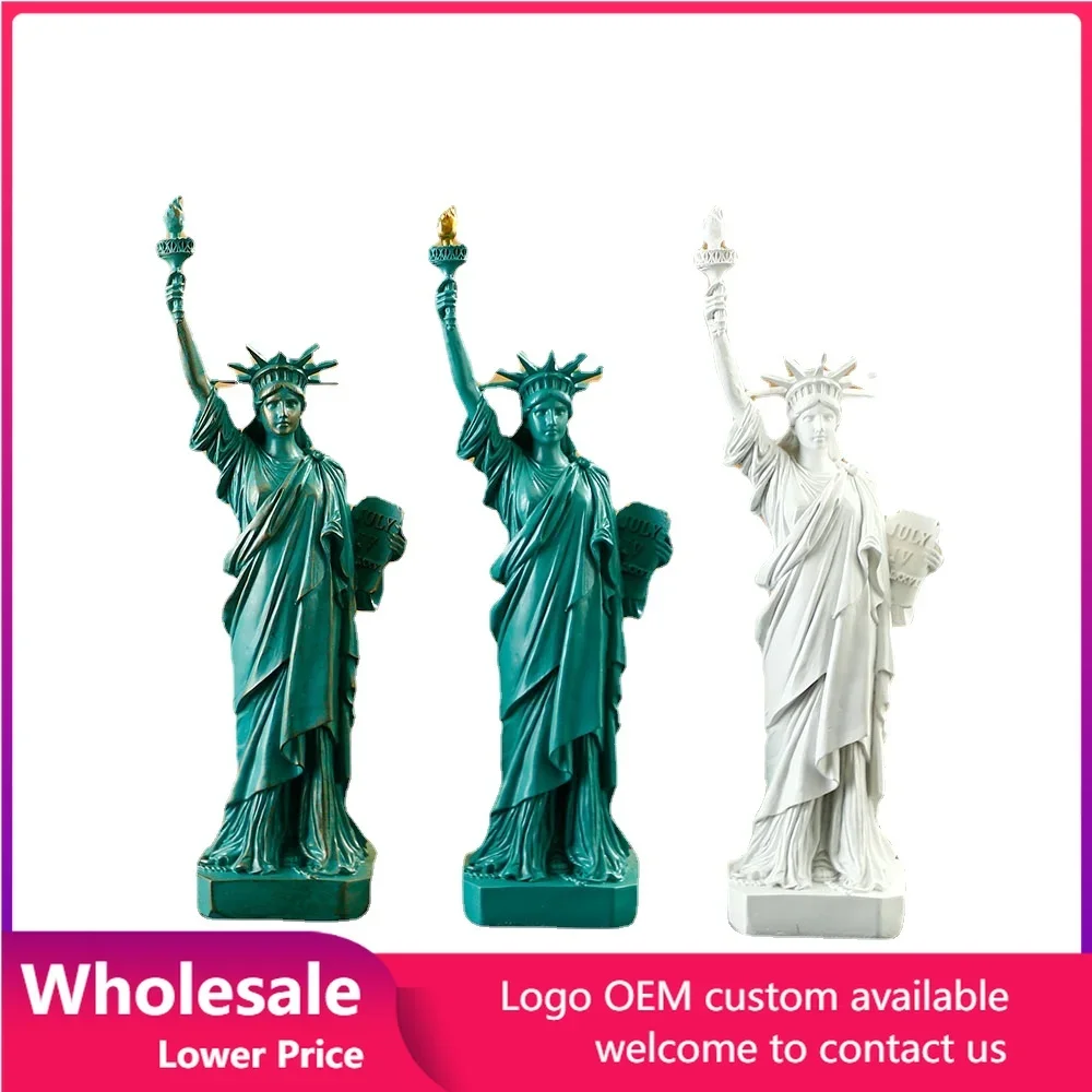 Statue of Liberty Model European Resin Retro Ornaments Desk Accessories Collectibles Goddess Sculpture Guardian Decoration
Statue of Liberty Model European Resin Retro Ornaments Desk Accessories Collectibles Goddess Sculpture Guardian Decoration
