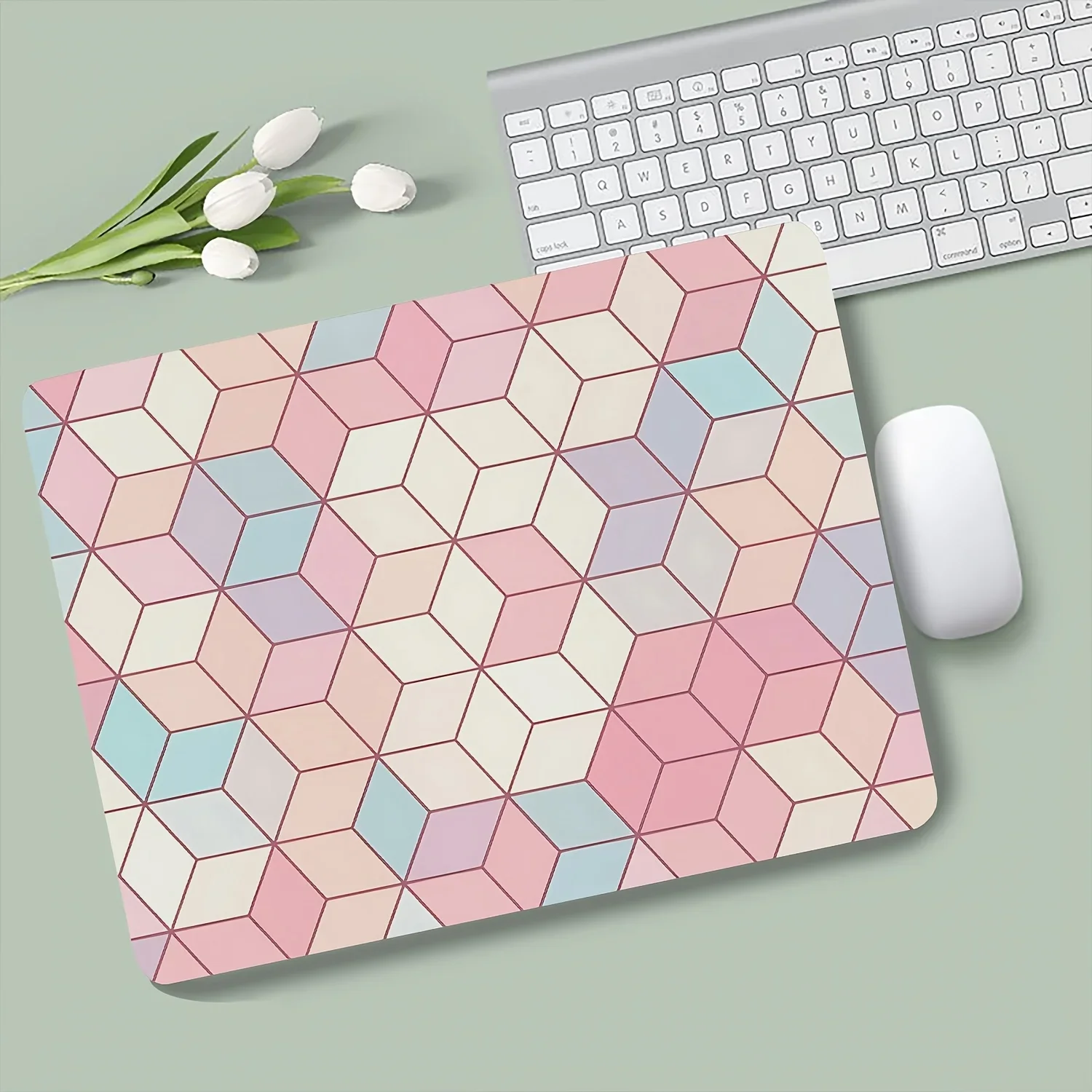 Small Size Anime 3D Macaron Geometric Mousepad, Non-Slip Rubber Base, High-Res Print, Desk Mat for Office, Gaming, Home, Mini De
Small Size Anime 3D Macaron Geometric Mousepad, Non-Slip Rubber Base, High-Res Print, Desk Mat for Office, Gaming, Home, Mini De