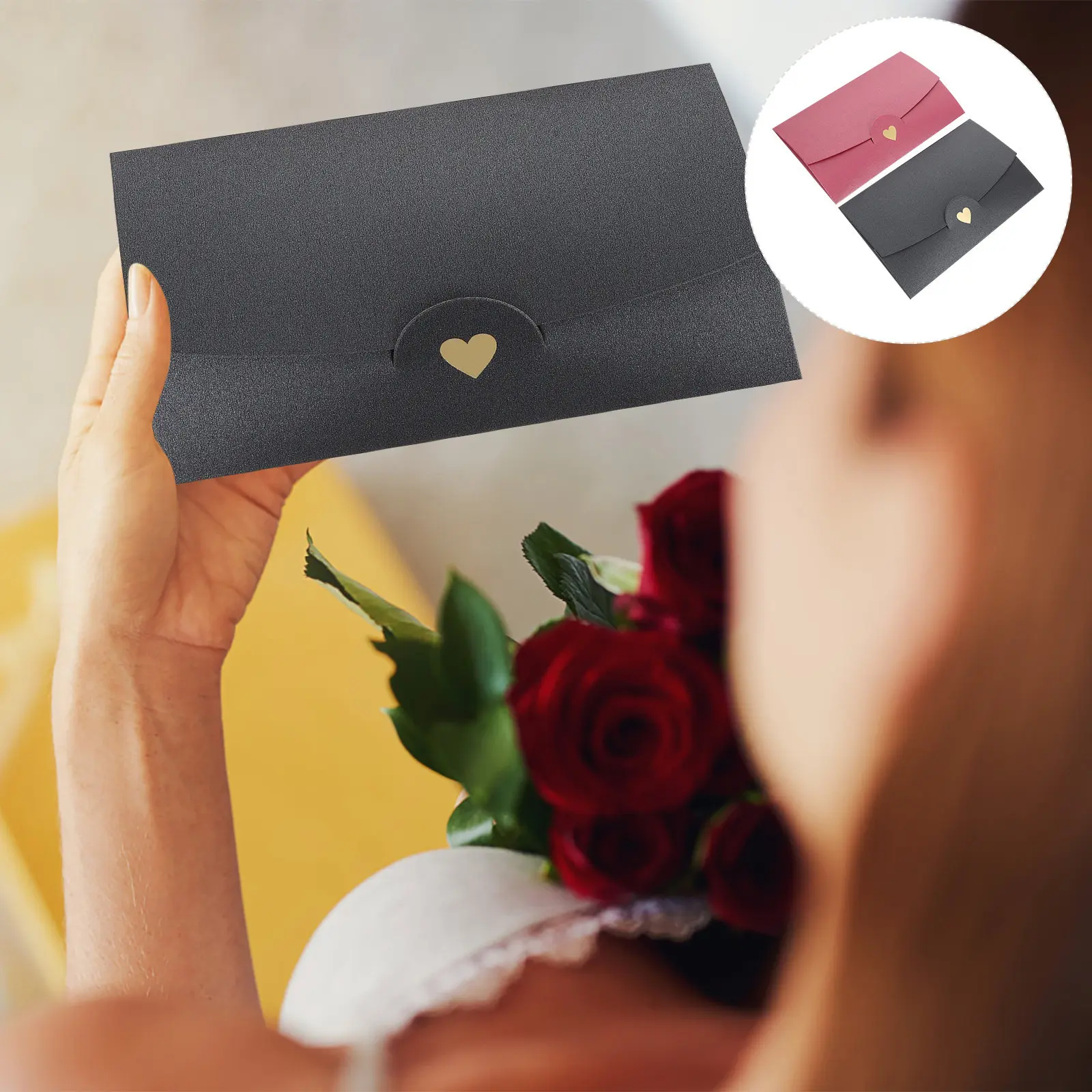 10Pcs Delicate Valentine Envelopes Stable Performance Envelopes for Postcards Thank You Cards Wedding Invitations
10Pcs Delicate Valentine Envelopes Stable Performance Envelopes for Postcards Thank You Cards Wedding Invitations