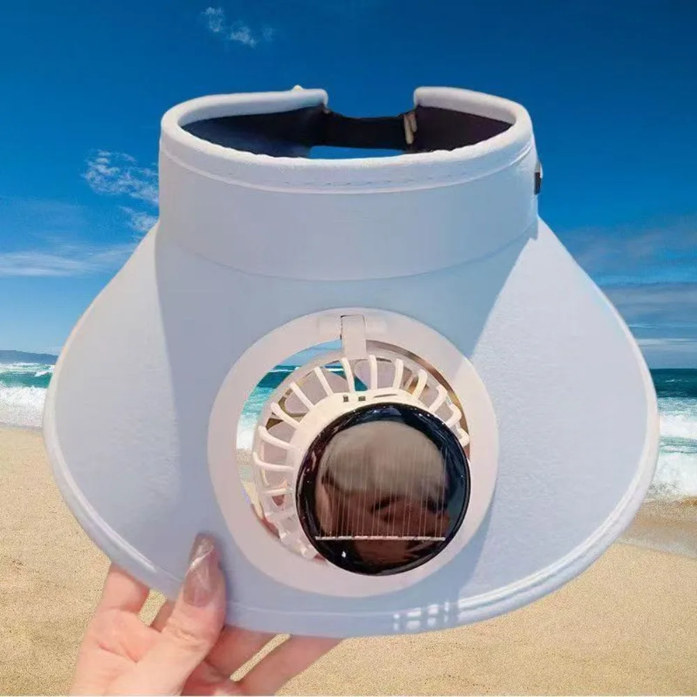 Portable Breathable Summer Fan Sunhat Mesh Strong Wind Wide Brim Sun Hat Wide Brim Sun Protection Solar Fan Cap Adult Summer
Portable Breathable Summer Fan Sunhat Mesh Strong Wind Wide Brim Sun Hat Wide Brim Sun Protection Solar Fan Cap Adult Summer