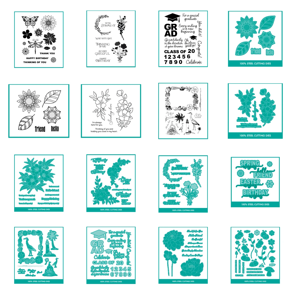 Pressed Flowers Stamps and Dies New Arrival 2026 Scrapbooking Decoration Stencil Embossing Template DIY Greeting Card Handmade
Pressed Flowers Stamps and Dies New Arrival 2026 Scrapbooking Decoration Stencil Embossing Template DIY Greeting Card Handmade