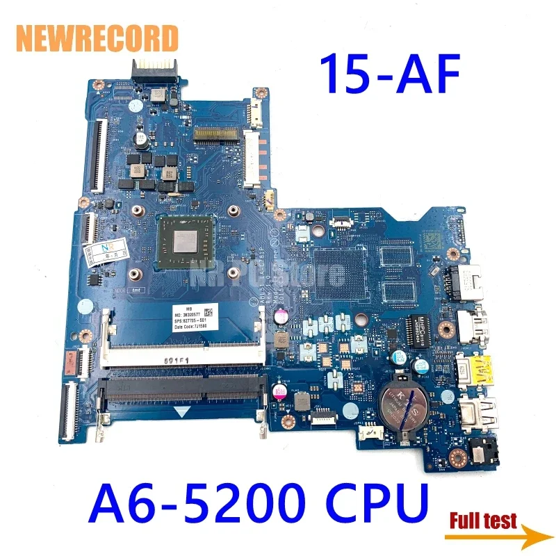 Материнская плата для HP 15-AF 15-AF131DX 827705-601 827705-501 827705-001 LA-C781P Series A6-5200
Материнская плата для HP 15-AF 15-AF131DX 827705-601 827705-501 827705-001 LA-C781P Series A6-5200