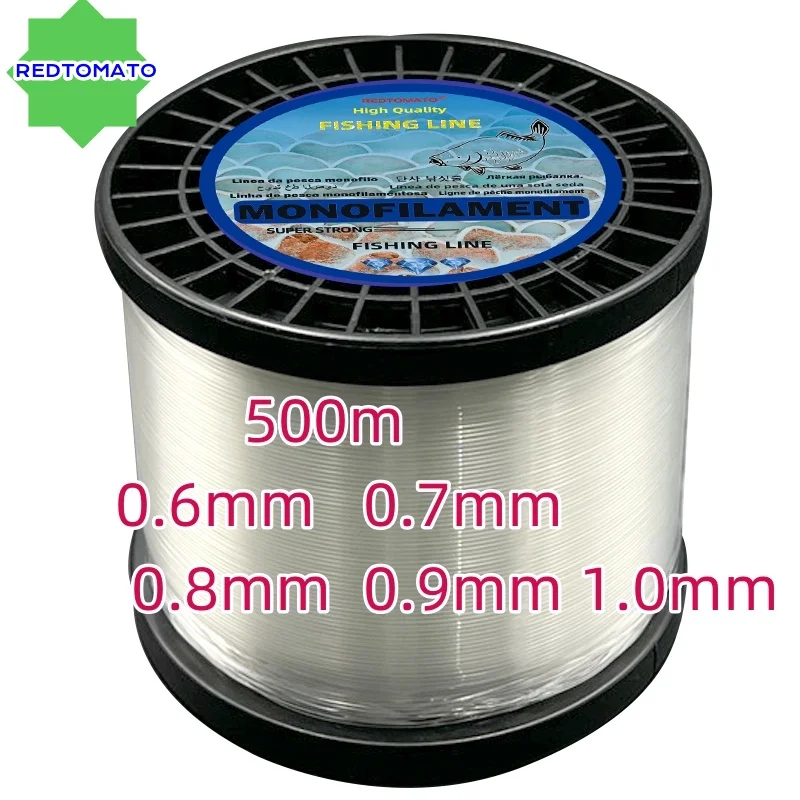 Big Size Fishing Line 500m Monofilament Nylon Sea Fishing Boat Fishing Big Fish Shark Line Freshwater Saltwater Fishing Supplies
Big Size Fishing Line 500m Monofilament Nylon Sea Fishing Boat Fishing Big Fish Shark Line Freshwater Saltwater Fishing Supplies